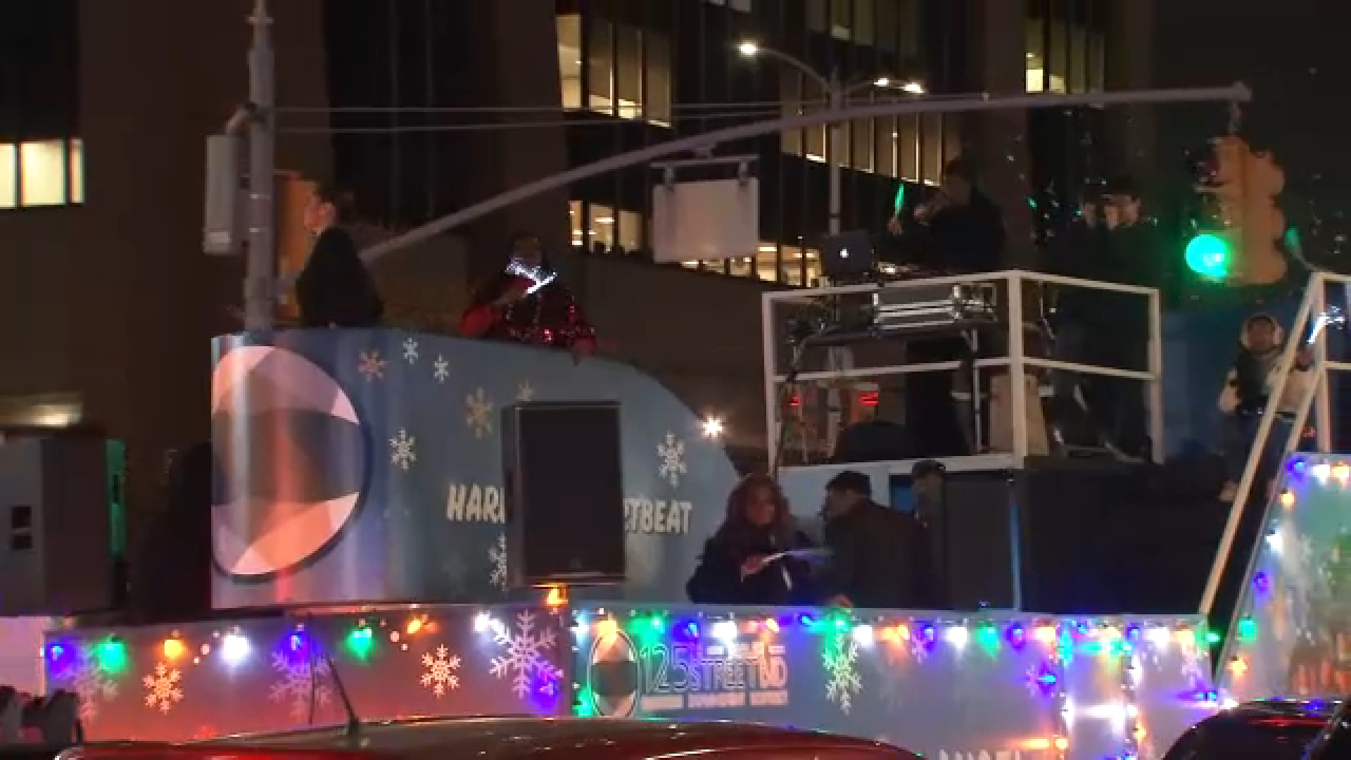 Harlem Holiday Lights parade takes place along 125th Street