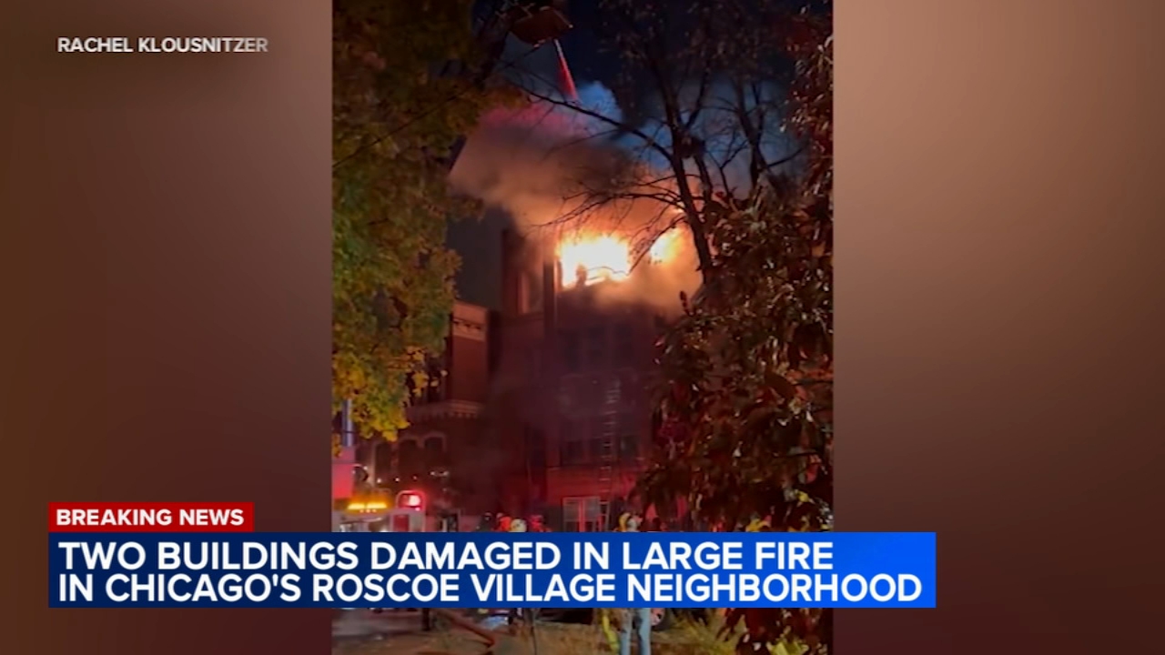 2 buildings damaged by large apartment building fire on NW Side: CFD