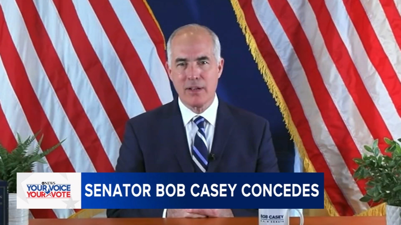 Casey concedes to McCormick in Pa. Senate race