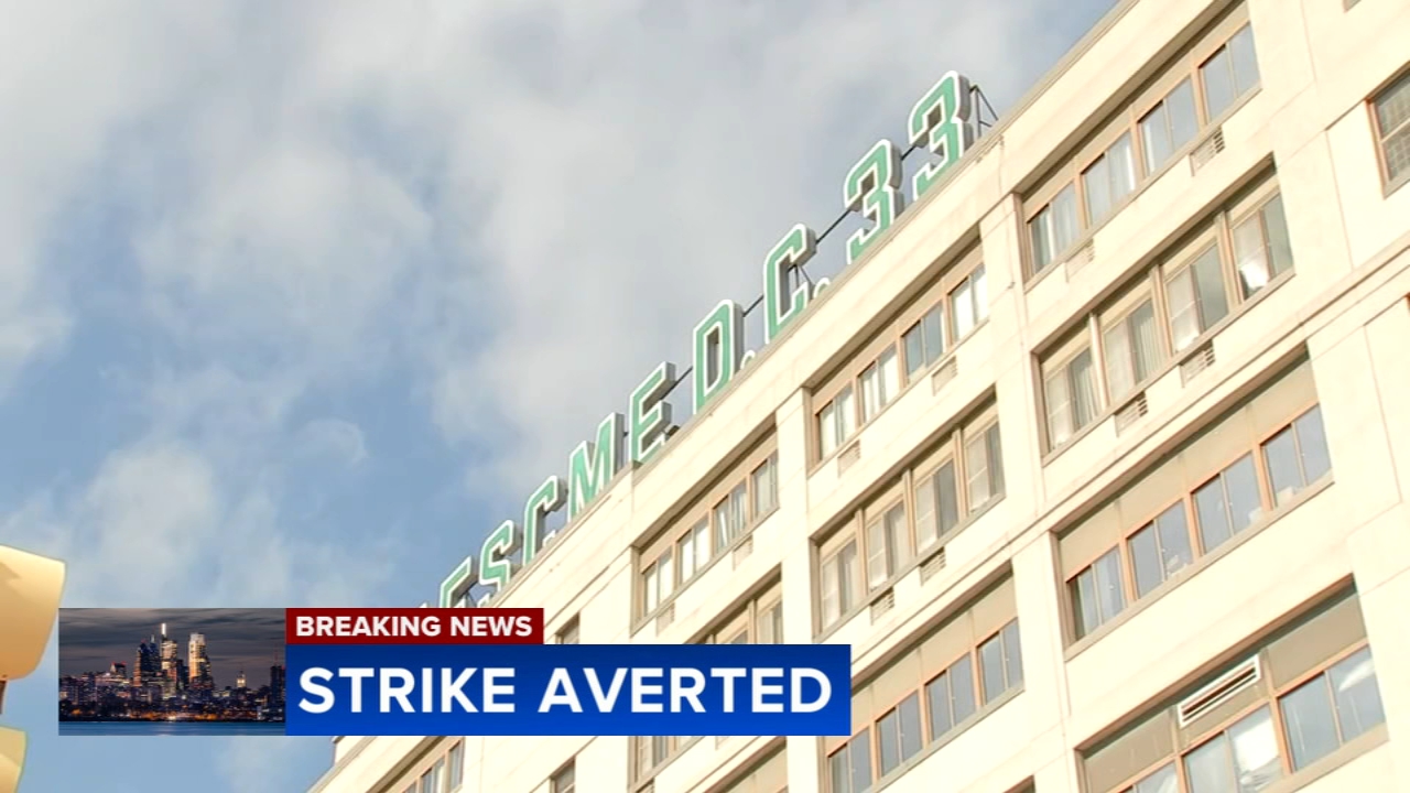Philly's largest city workers union reaches agreement to avert strike