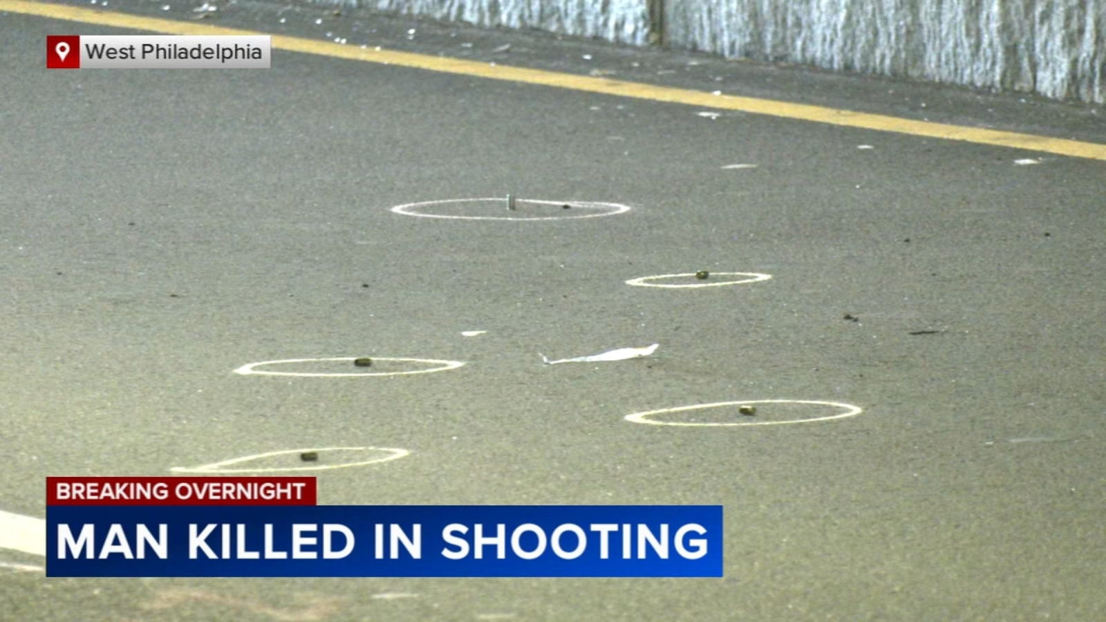 Man killed after more than 20 shots fired on Market Street in West ...