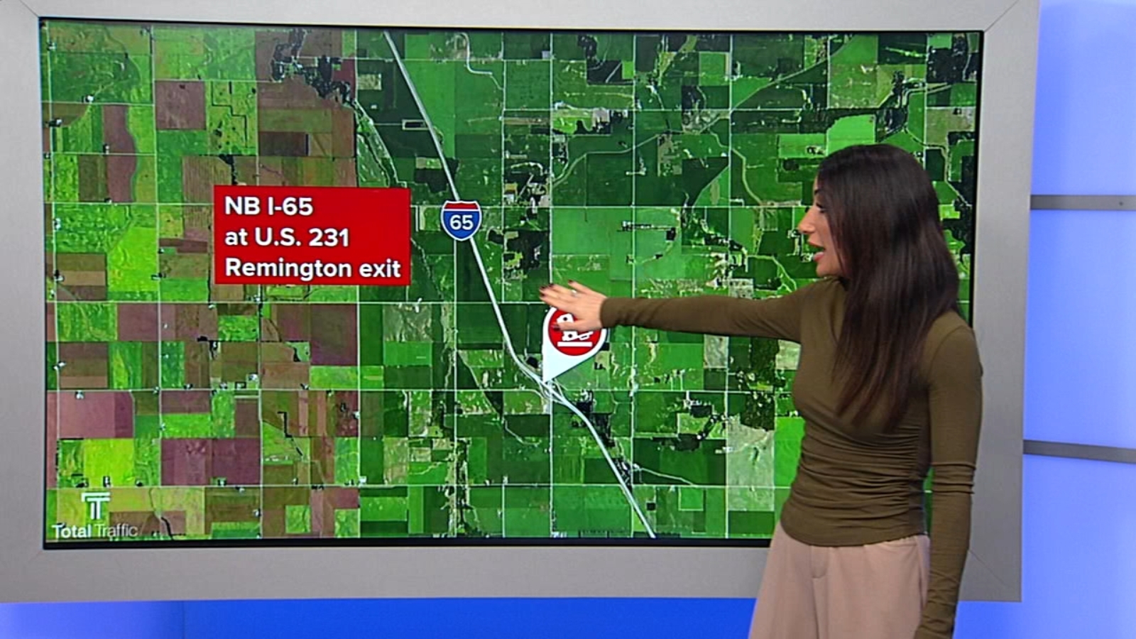 Indiana traffic: At least 6 cars involved in crash on I-65 at the exit ...