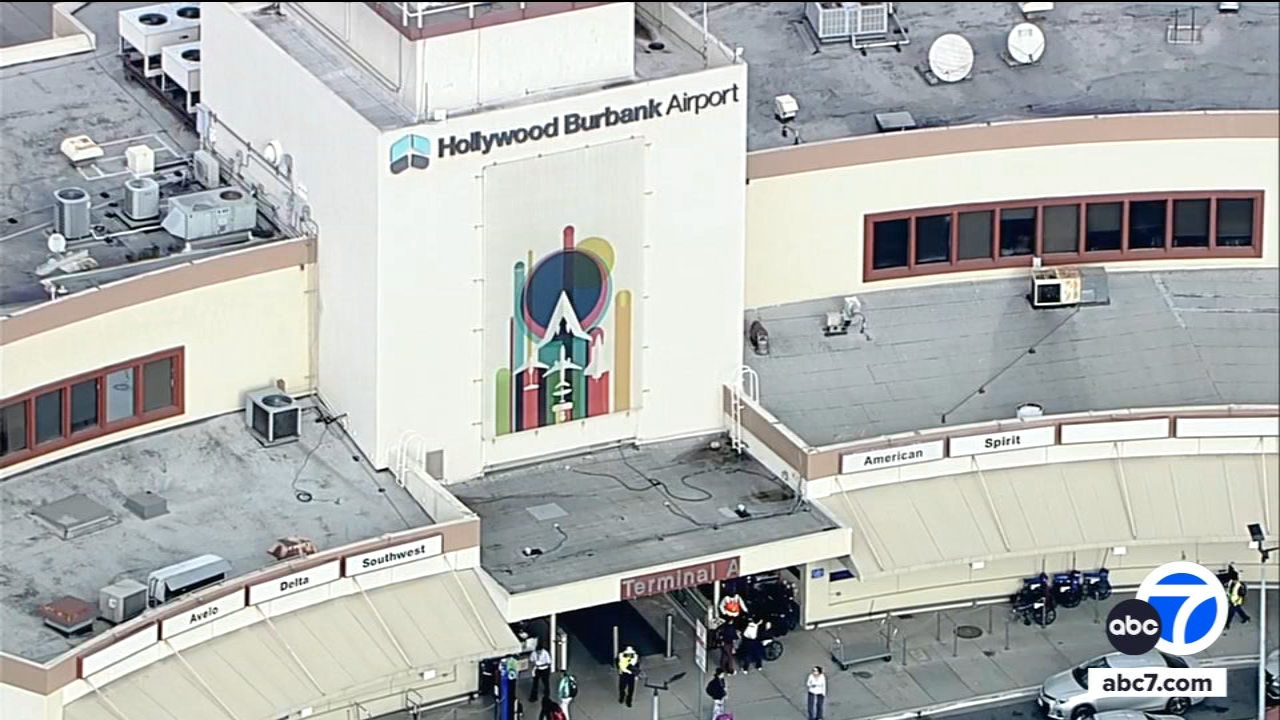 Investigation underway after body found at Burbank airport