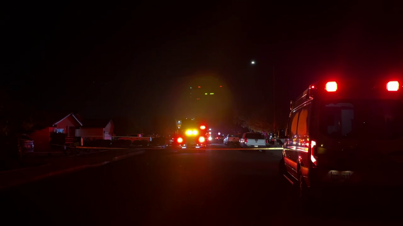 Man killed after shed catches fire behind Clovis home, officials say