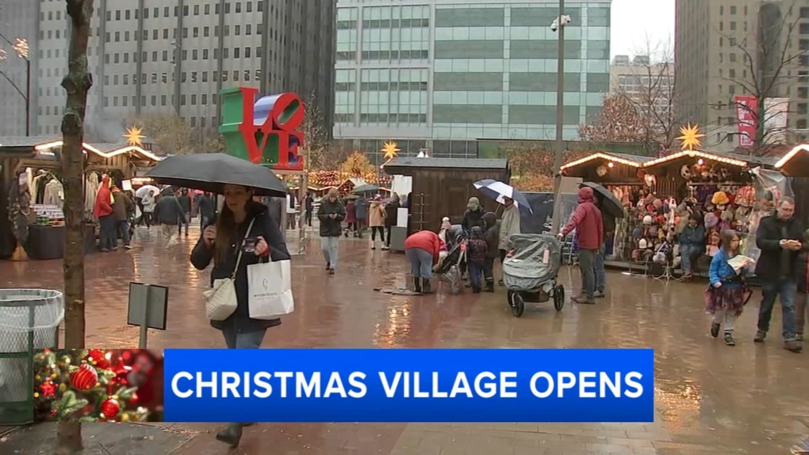 This is the place park christmas village