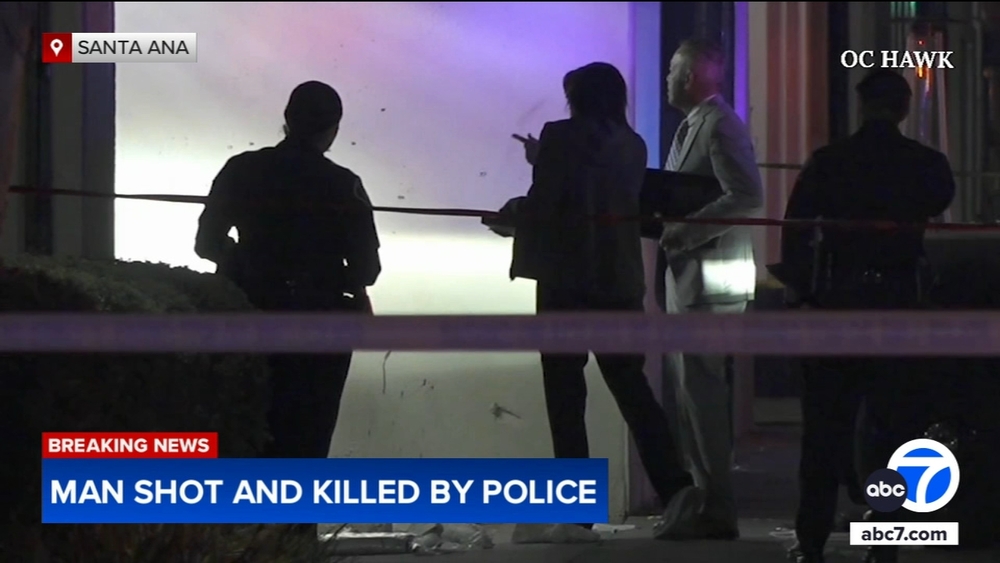 Santa Ana police shoot and kill man carrying fake rifle