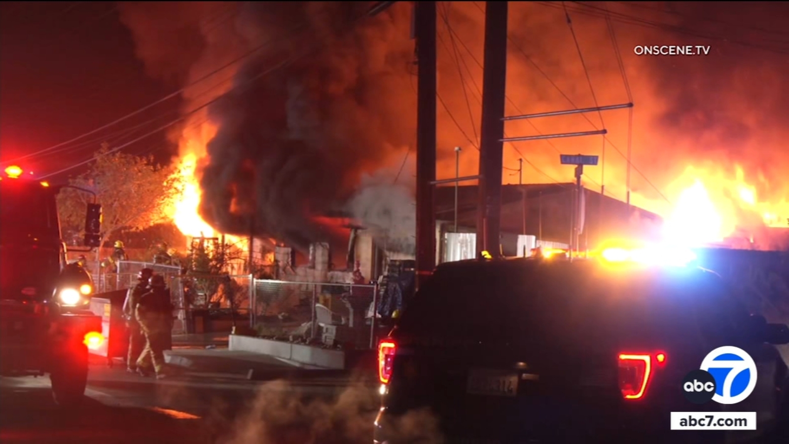 Inland Empire house fire injures 14-year-old, kills 3 dogs - ABC7 Los ...
