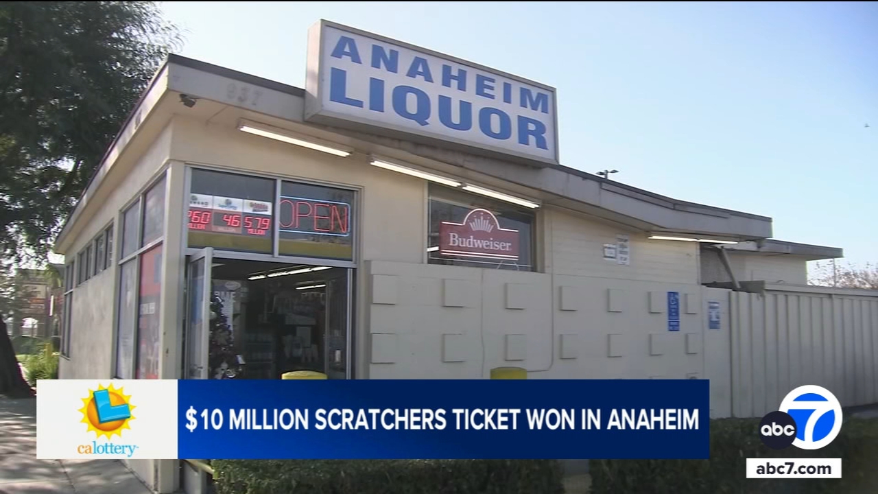 SoCal woman wins $10 million from lottery scratcher bought in Anaheim