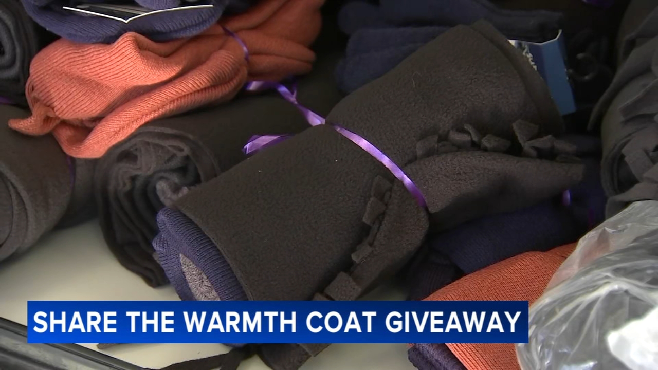 Coat giveaway held on South Side as Chicago weather turns colder