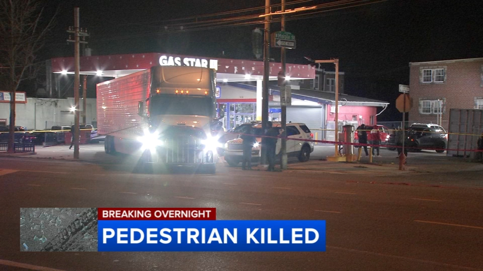 Woman dies after being run over by a tractor-trailer in Philadelphia's ...