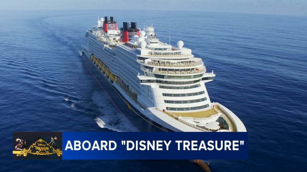 Sneak peek: Disney Treasure getting ready to set sail
