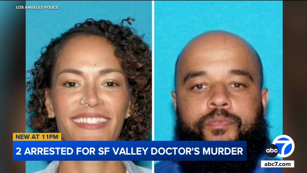 2 arrested in fatal ambush shooting of doctor at Woodland Hills clinic