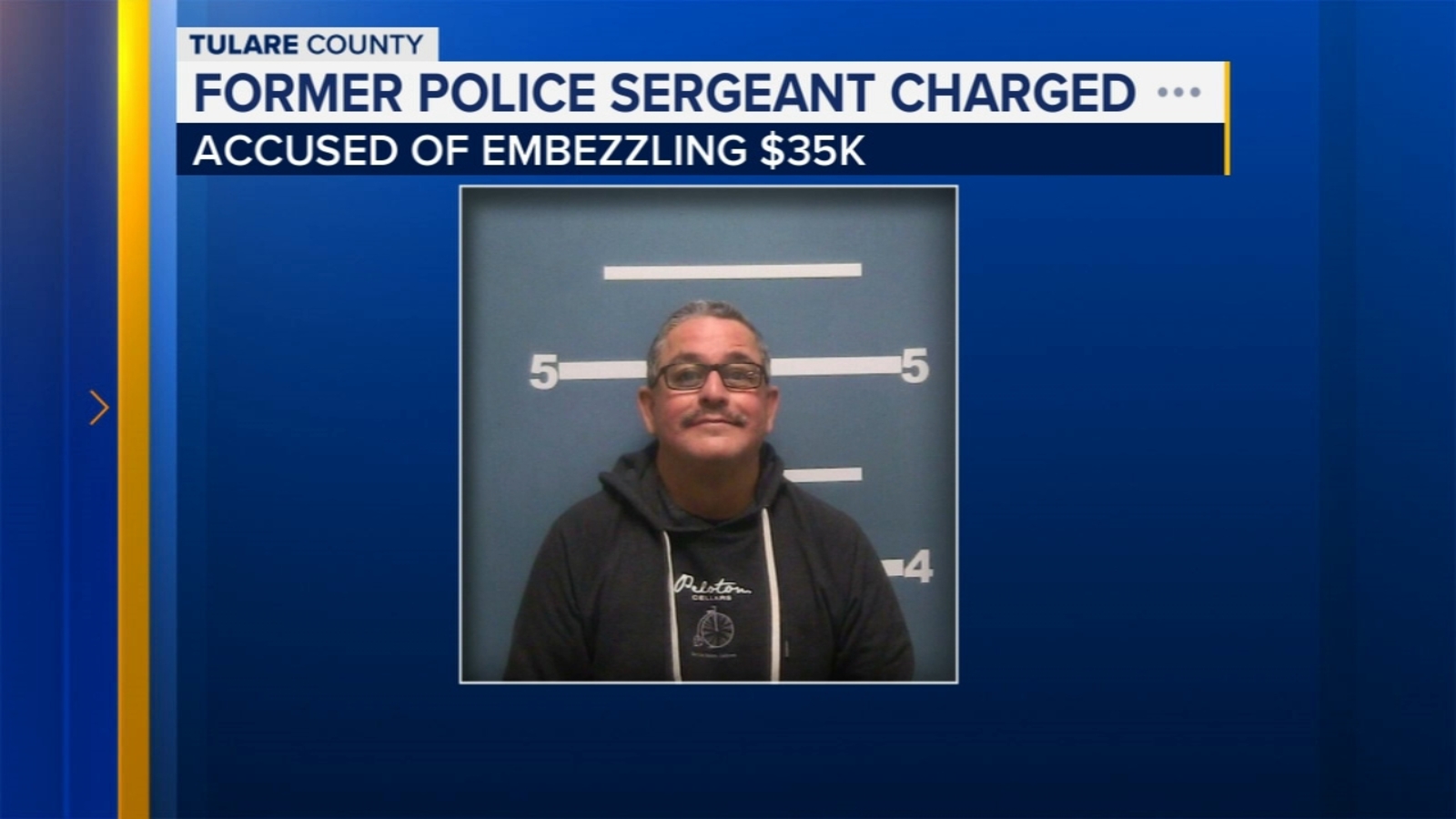 Former Farmersville police sergeant faces embezzlement charges