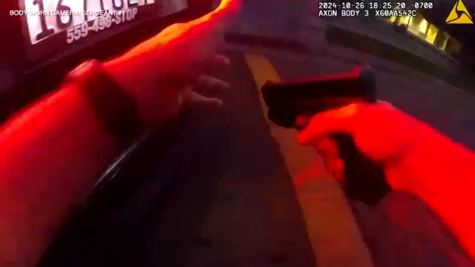 Body camera video shows deadly shootout between Fresno Police and homicide suspect