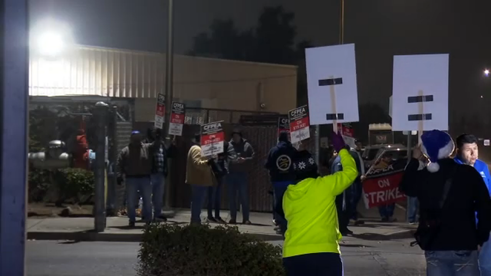 Fresno city staff members go on strike