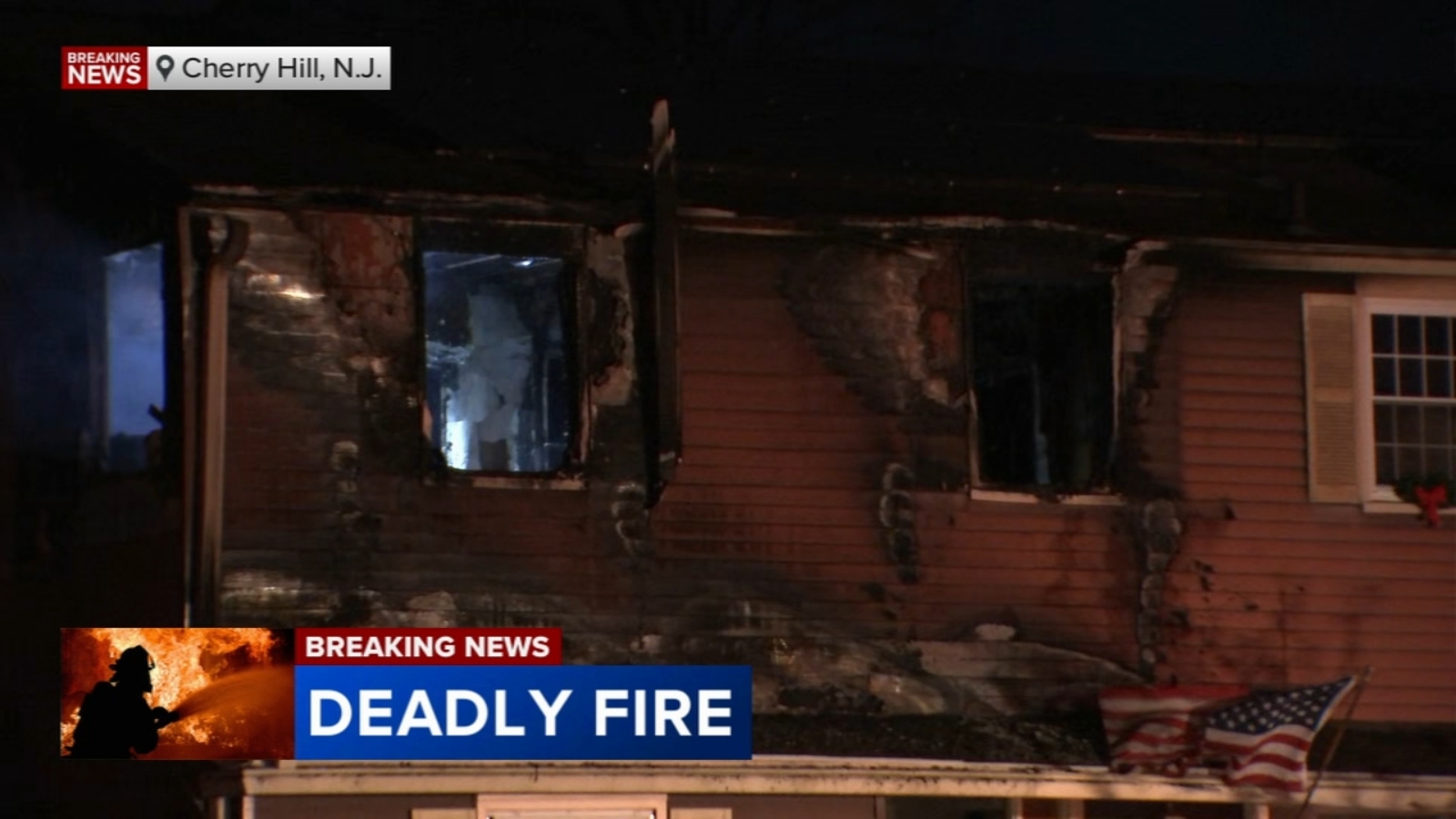 Woman killed in fast-moving house fire on Severn Avenue in Cherry Hill ...