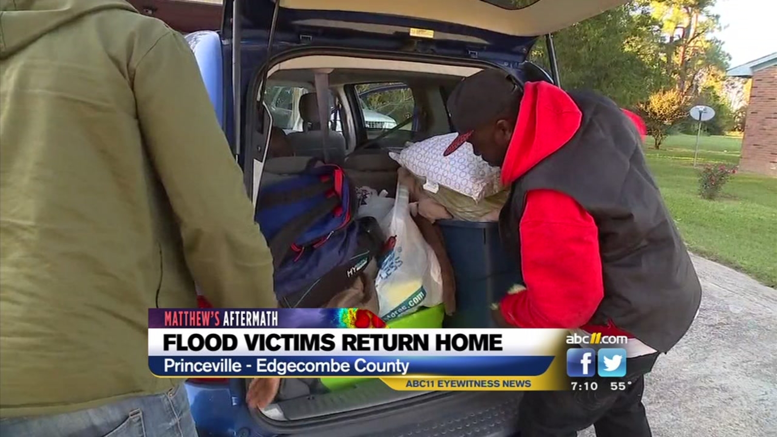 Some Princeville residents able to return home ABC11 RaleighDurham
