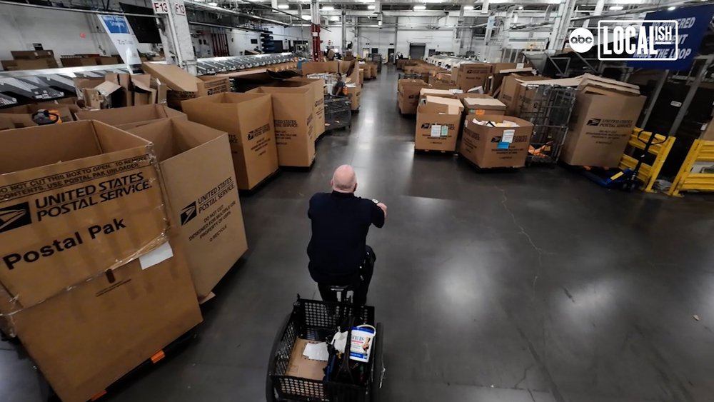 USPS Mechanics roll into action on tricycles to fix repairs