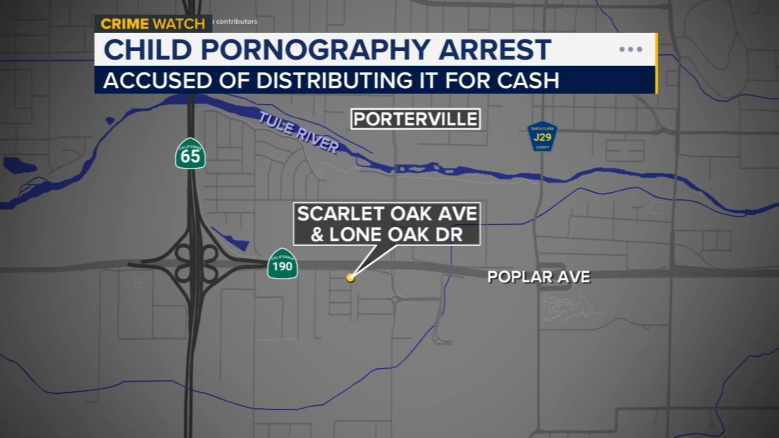 Porterville man arrested for possession and distribution of child ...