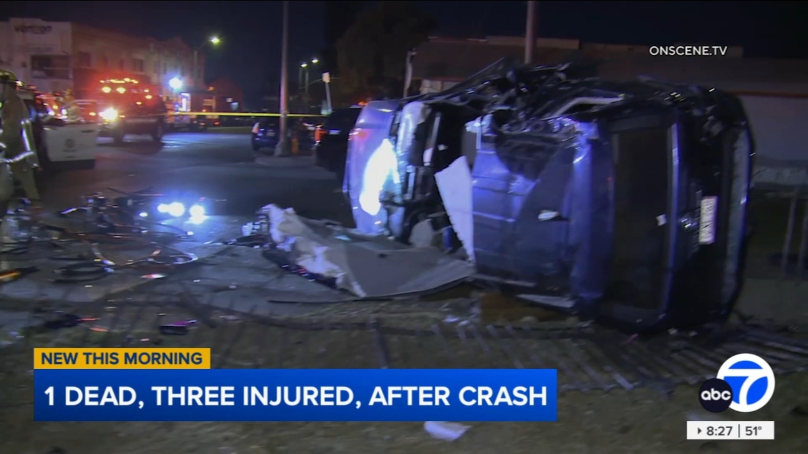1 killed, 3 injured in South LA crash; 1 person investigated for DUI ...