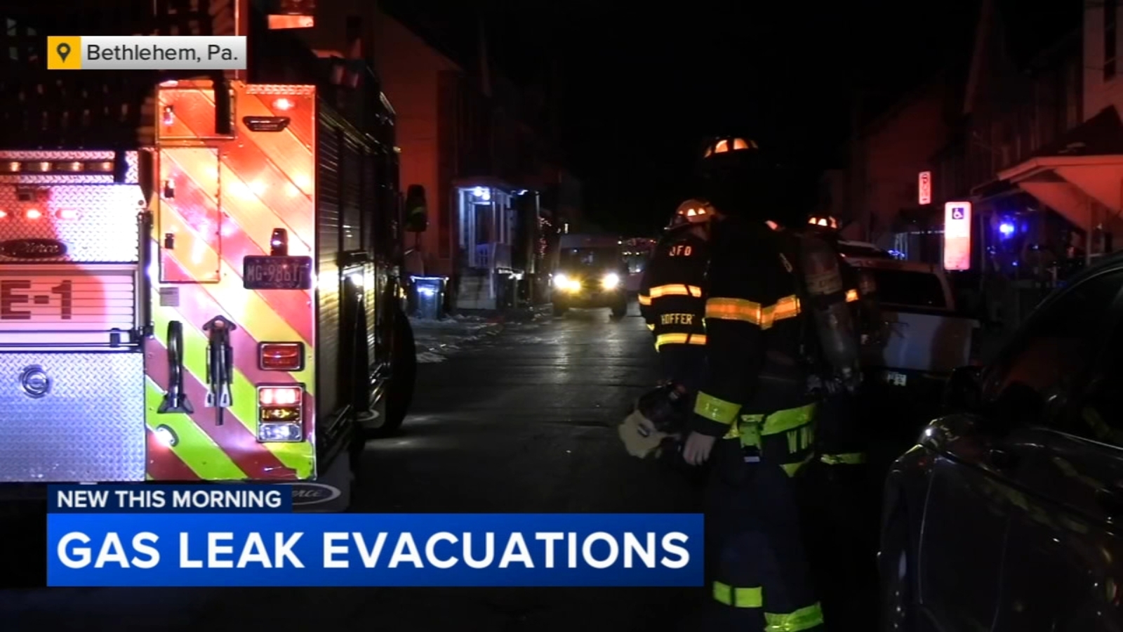 Dozens forced out of their homes after gas leak in Bethlehem ...
