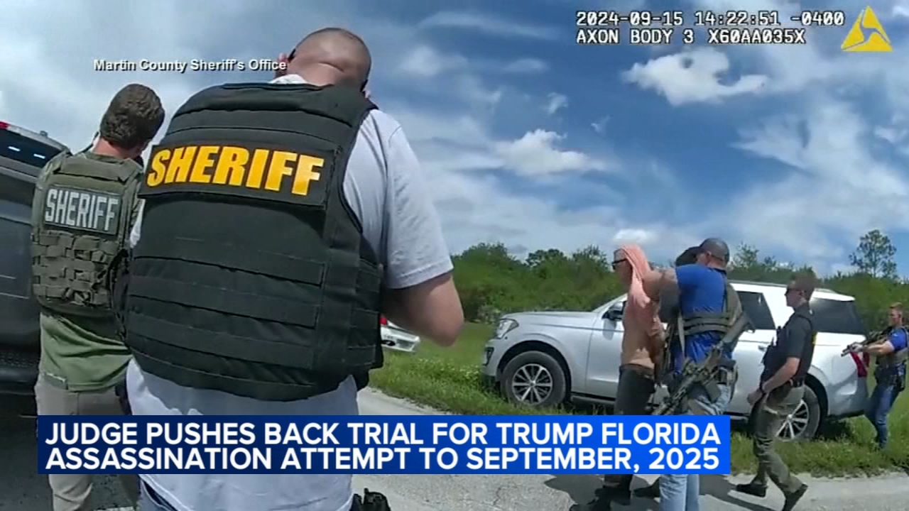 Trial of man accused in Trump assassination attempt in FL pushed back