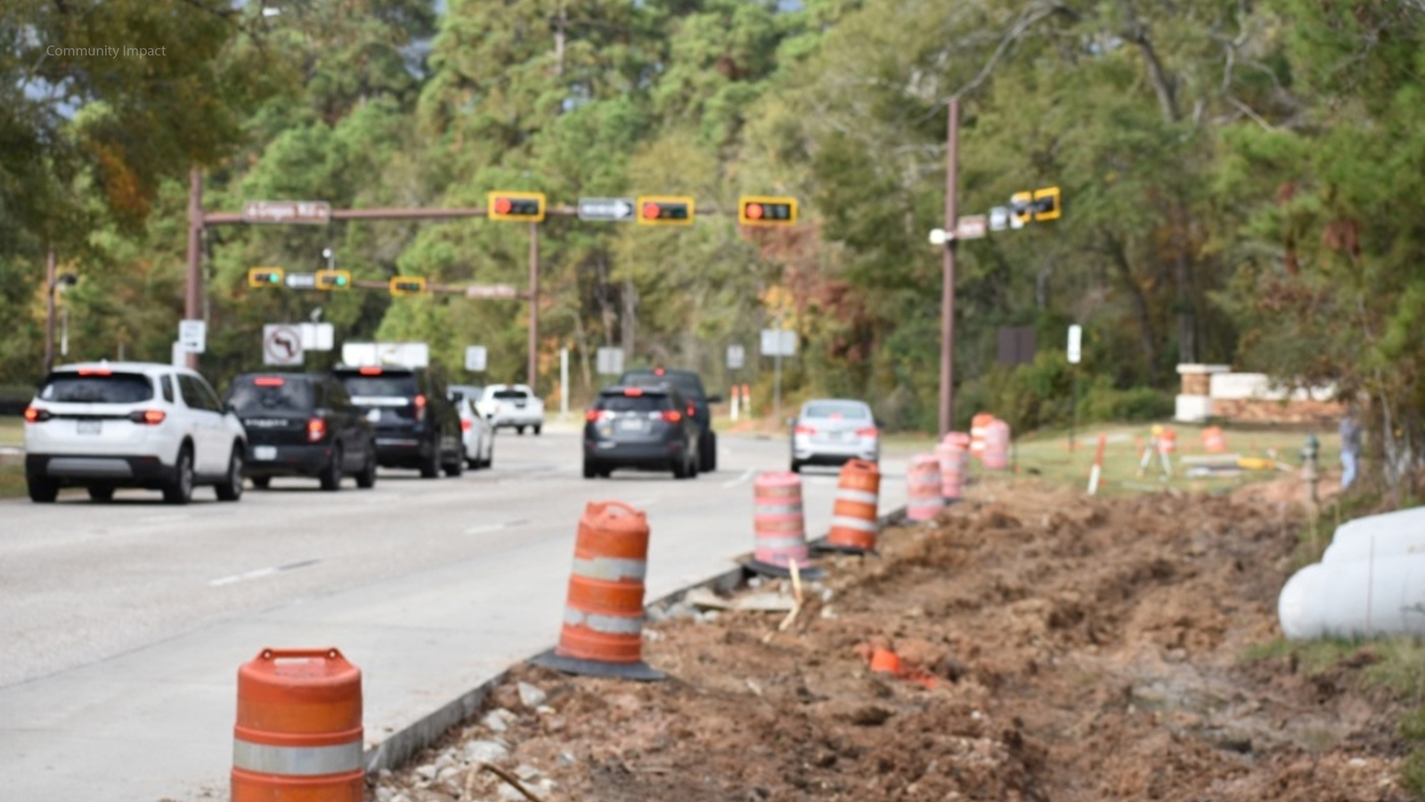 The Mechanics of Roadway Disruptions in the Woodlands