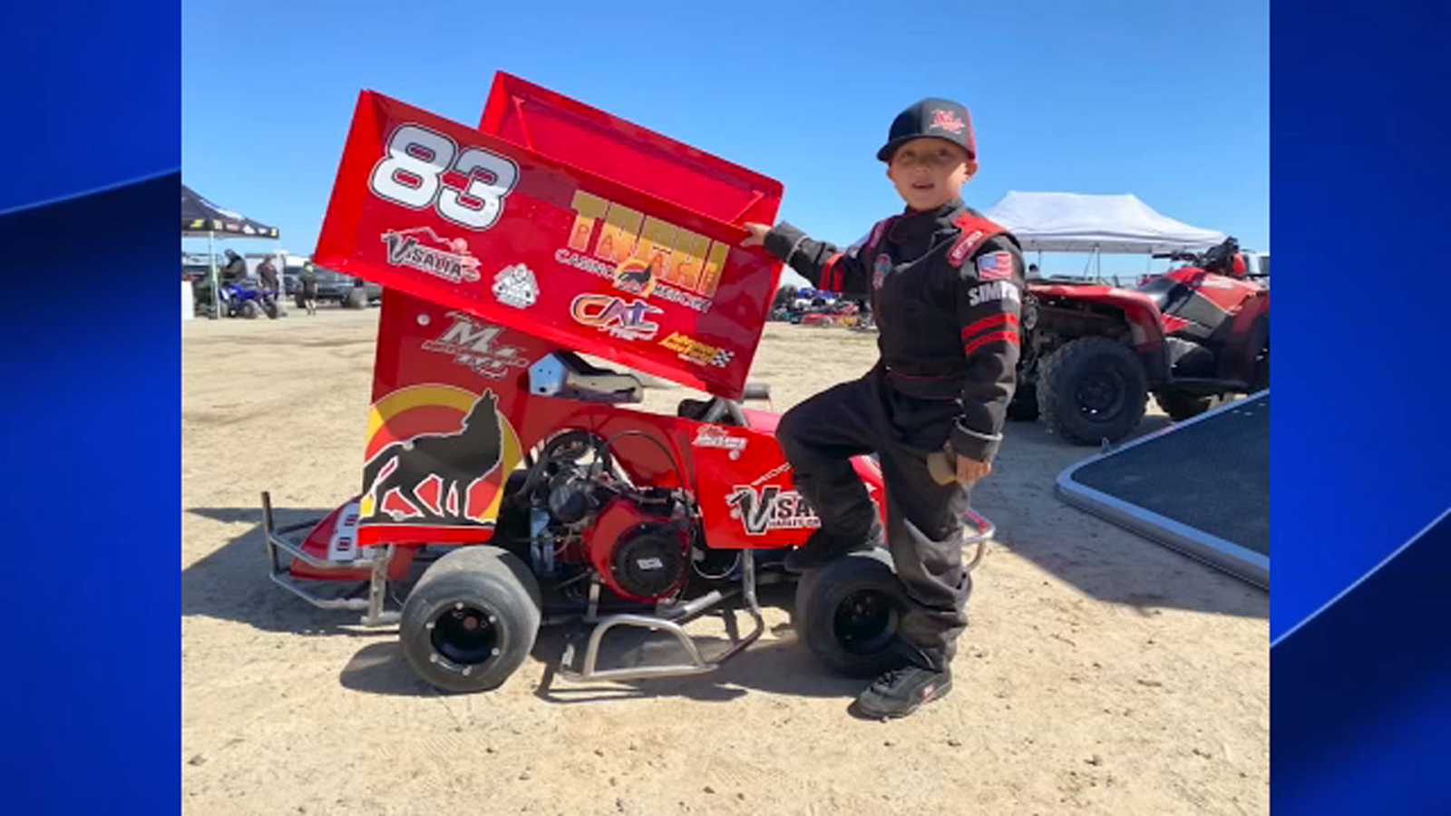 Funding the dream: Boy selling oranges to support racing hobby in Kings County