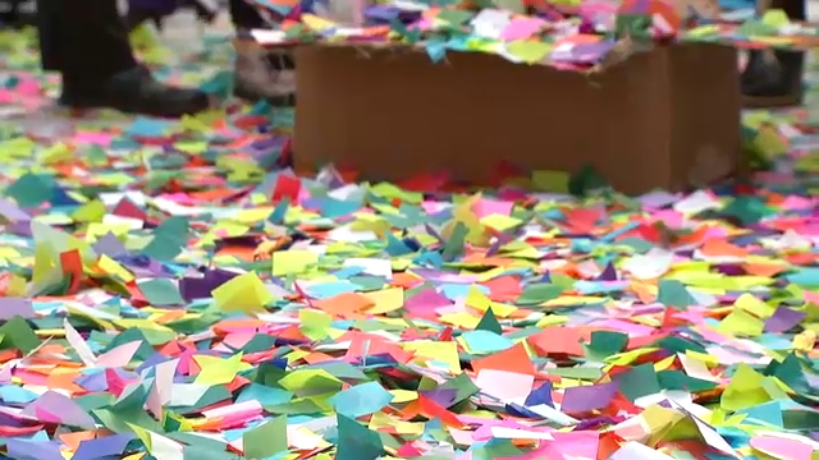 Confetti Test Run Planned for Times Square New Year's Eve
