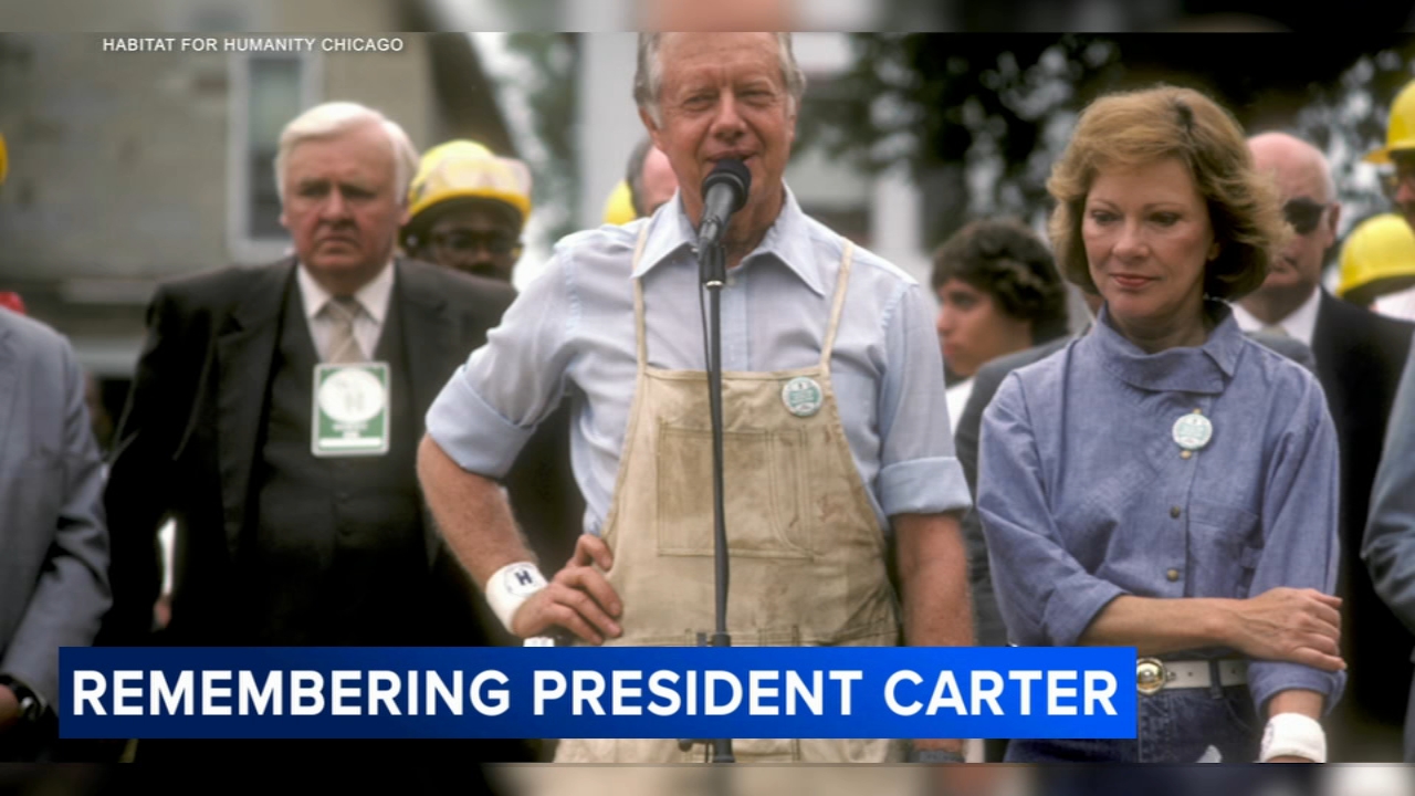 
Jimmy Carter remembered for Habitat For Humanity work in Chicago