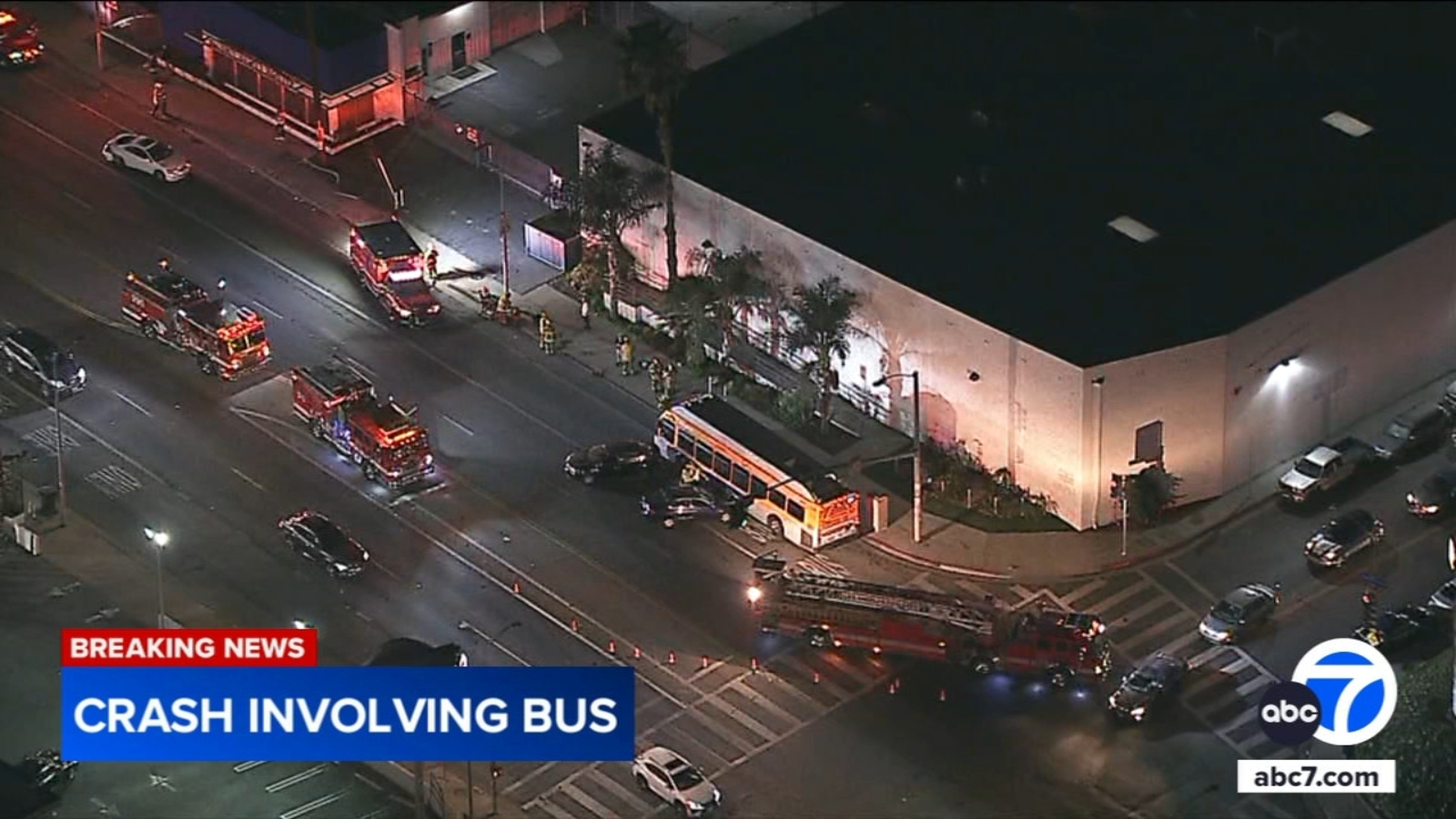 2 hospitalized after crash involving Metro bus and several other ...