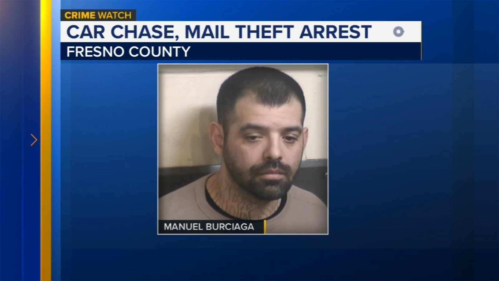Suspect found with stolen mail after high-speed chase in Fresno County ...
