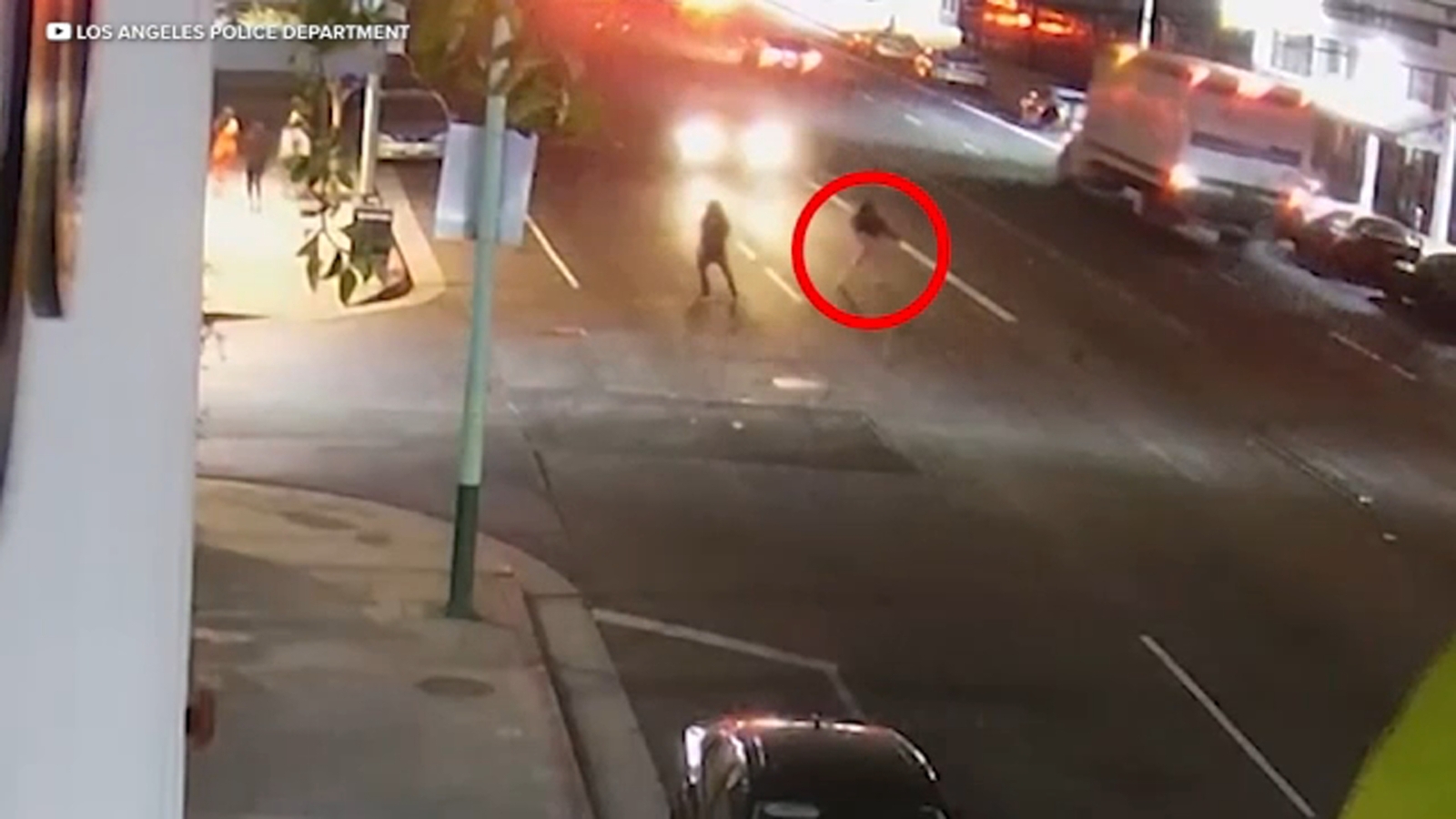 LAPD searching for driver in hit-and-run that severely injured woman in East Hollywood