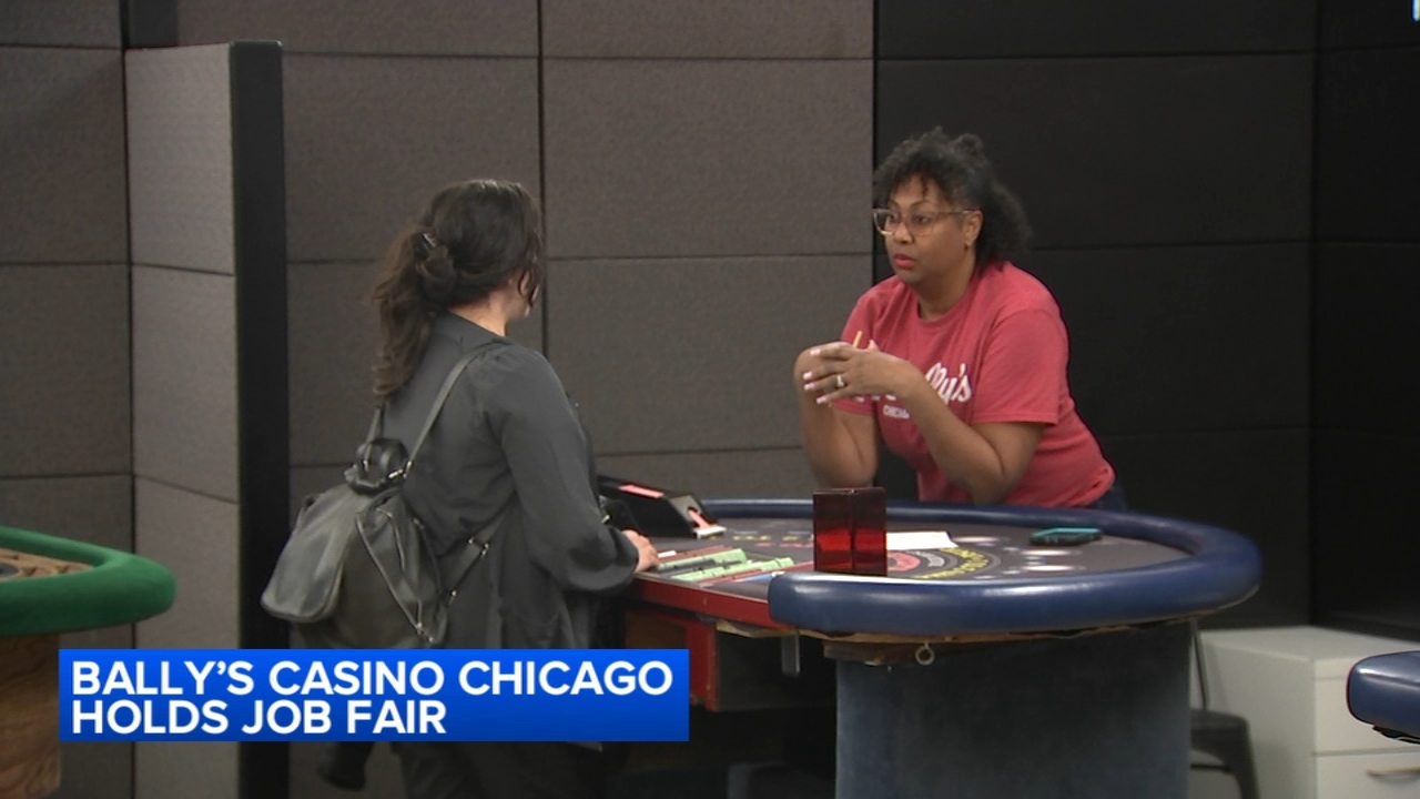 Bally's Casino Chicago holds job fair for prospective card dealers
