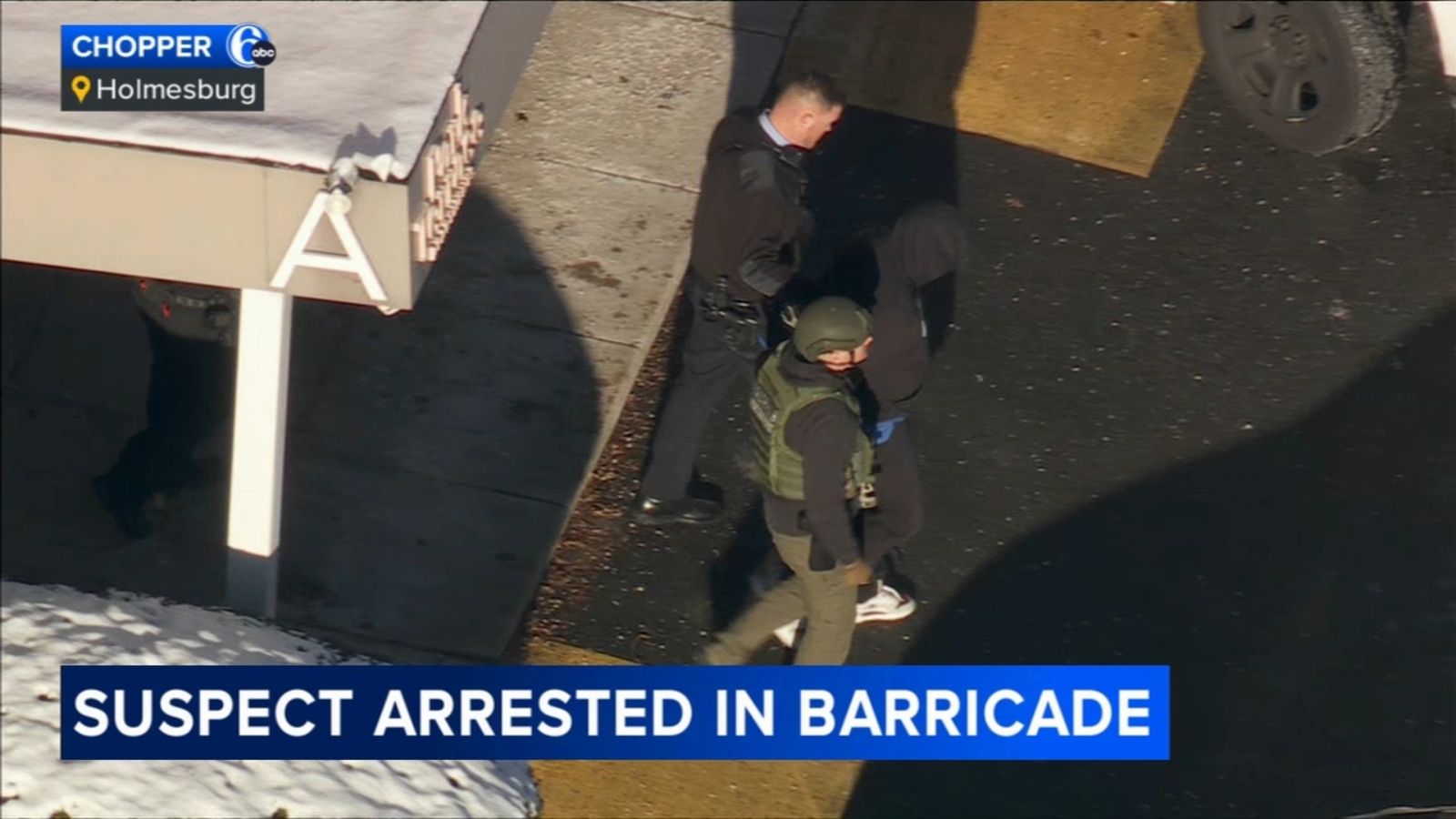 Suspect in custody after barricade situation in the Holmesburg section ...