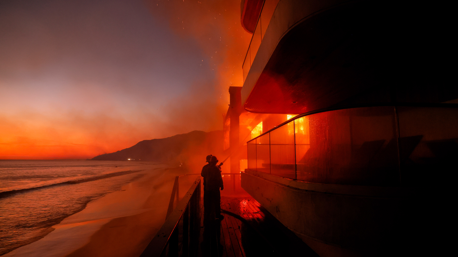 Palisades Fire now most destructive in LA history; another erupts in Hollywood Hills | LIVE