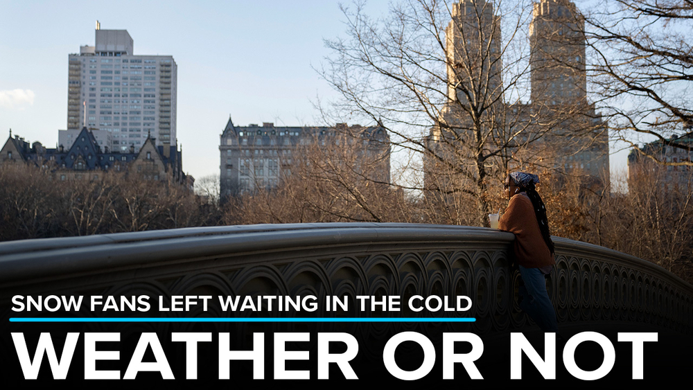 Snow fans left waiting in the cold -- will we see a storm soon?