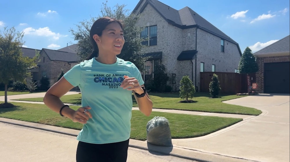 Katy mom running marathon to inspire twin daughters with autism