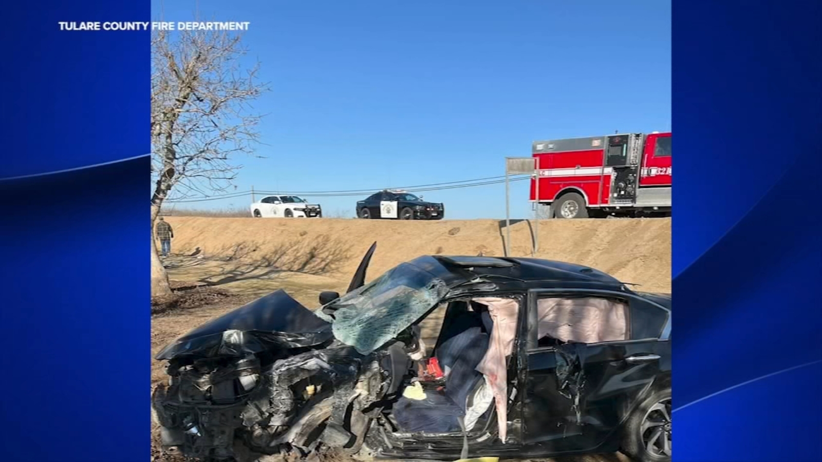 Man, woman killed in big rig crash in Tulare County
