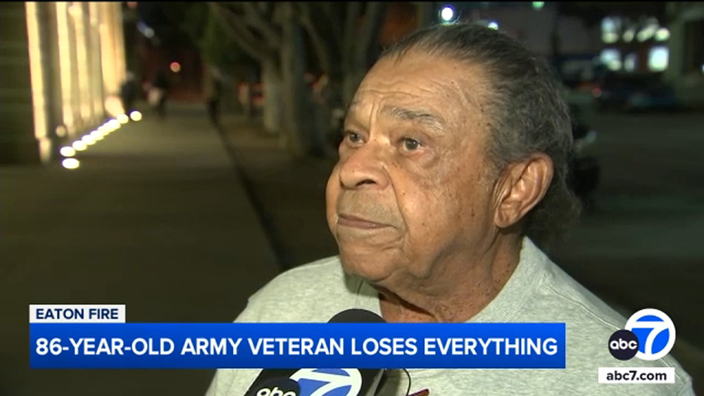 86-year-old Army veteran loses Altadena home in Eaton Fire