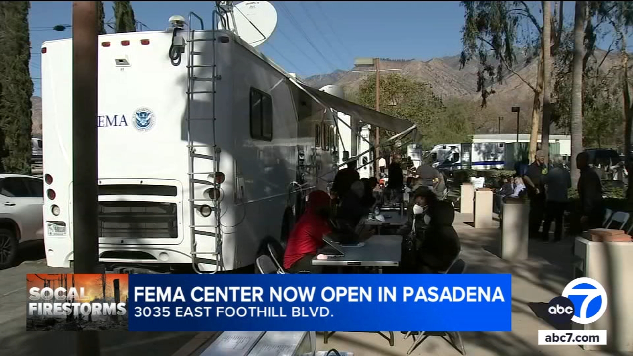 FEMA opens two disaster recovery centers to help LA wildfire victims