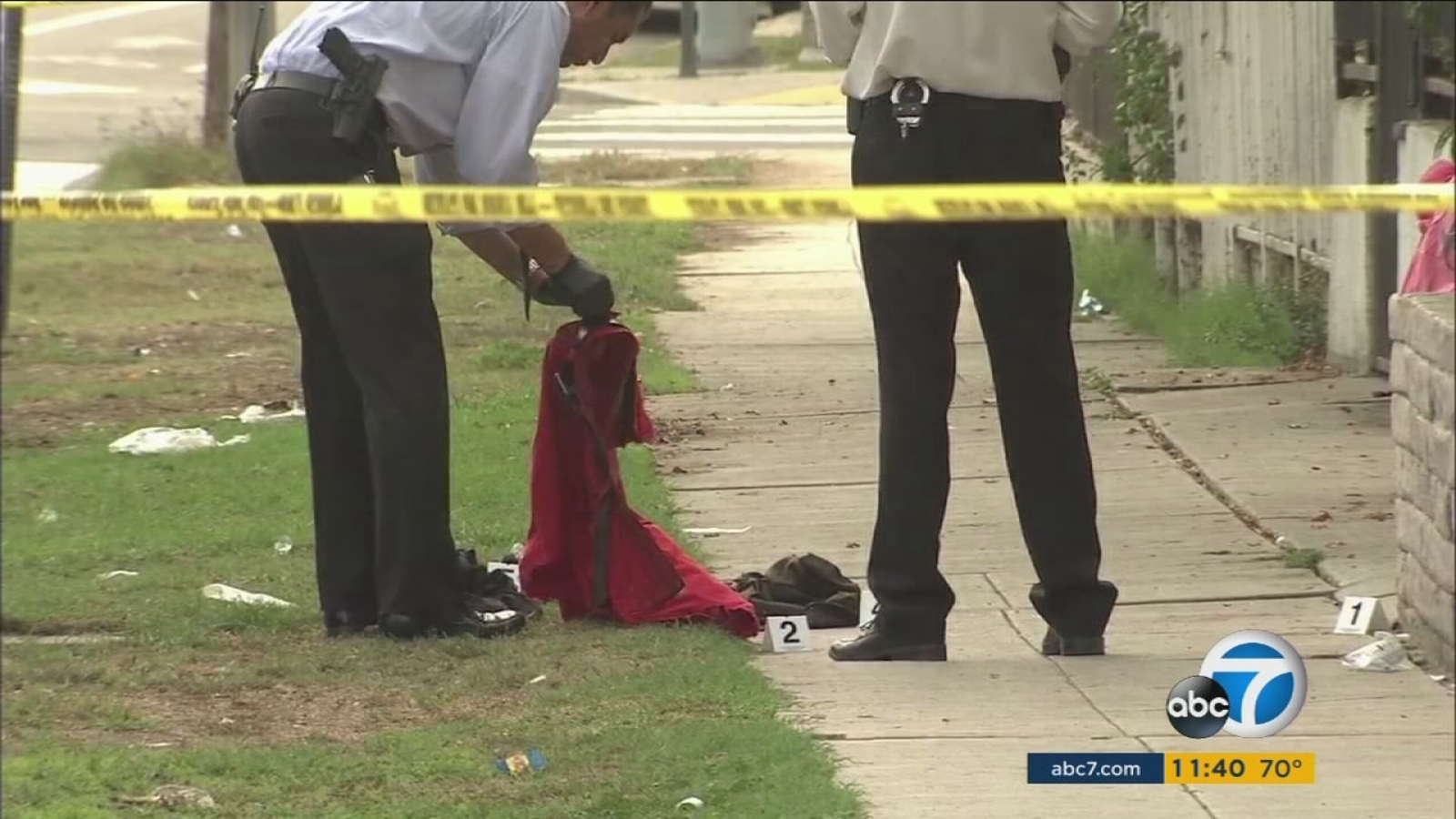 1 dead, 2 gravely wounded in series of possible gang shootings in Los