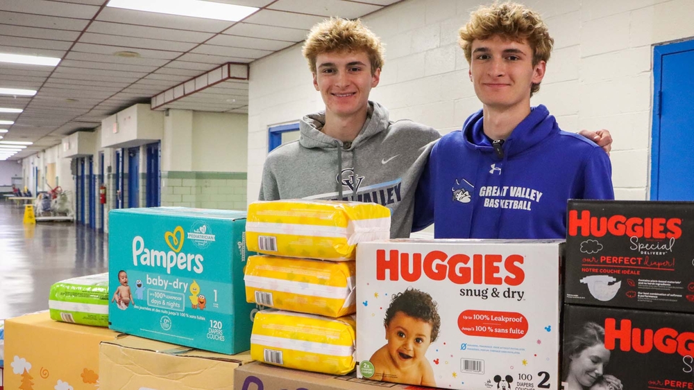 Teen twins create 'Duo for Diapers' to help families in need