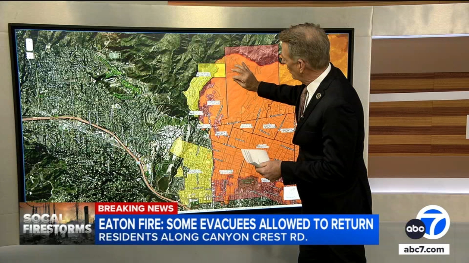 First evacuees allowed to return as some Eaton Fire evacuation zones ...