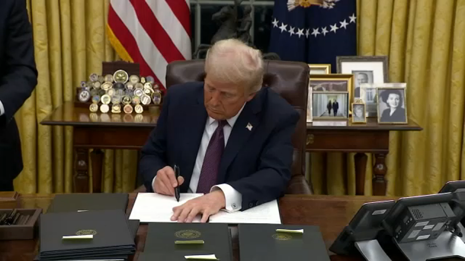 President Trump signs executive order defining gender as male and female