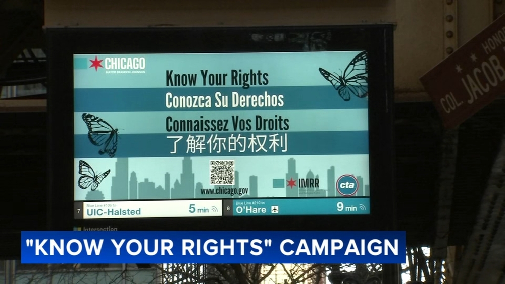 Chicago launches 'Know Your Rights' campaign amid fears of ICE raids