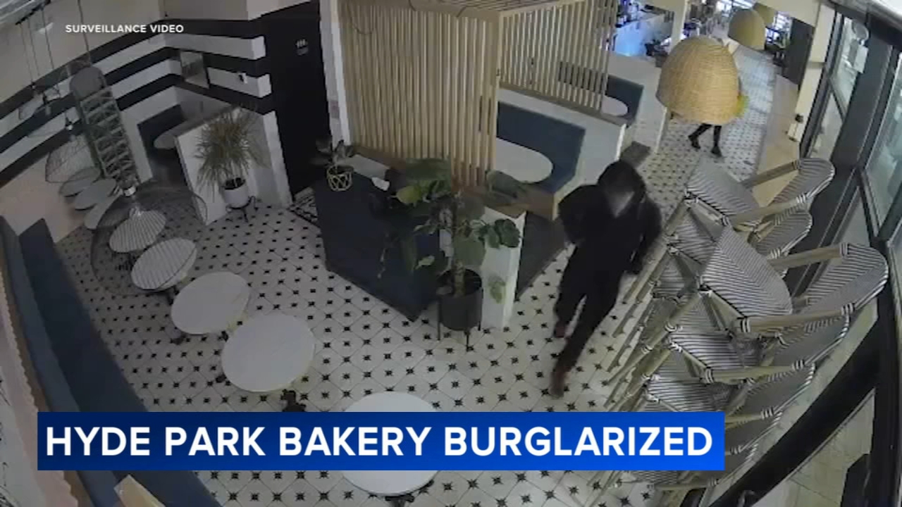 Video shows burglars target newly-opened bakery on South Side