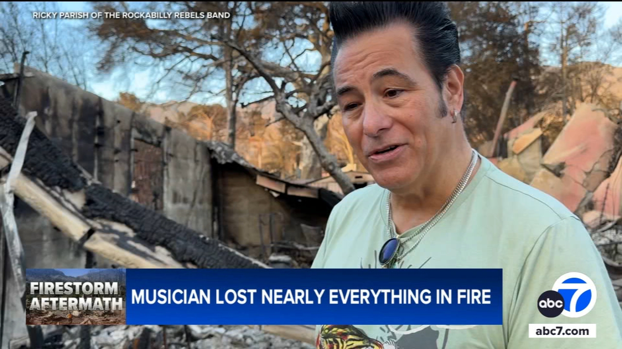 Altadena musician loses home, dozens of priceless instruments to fire