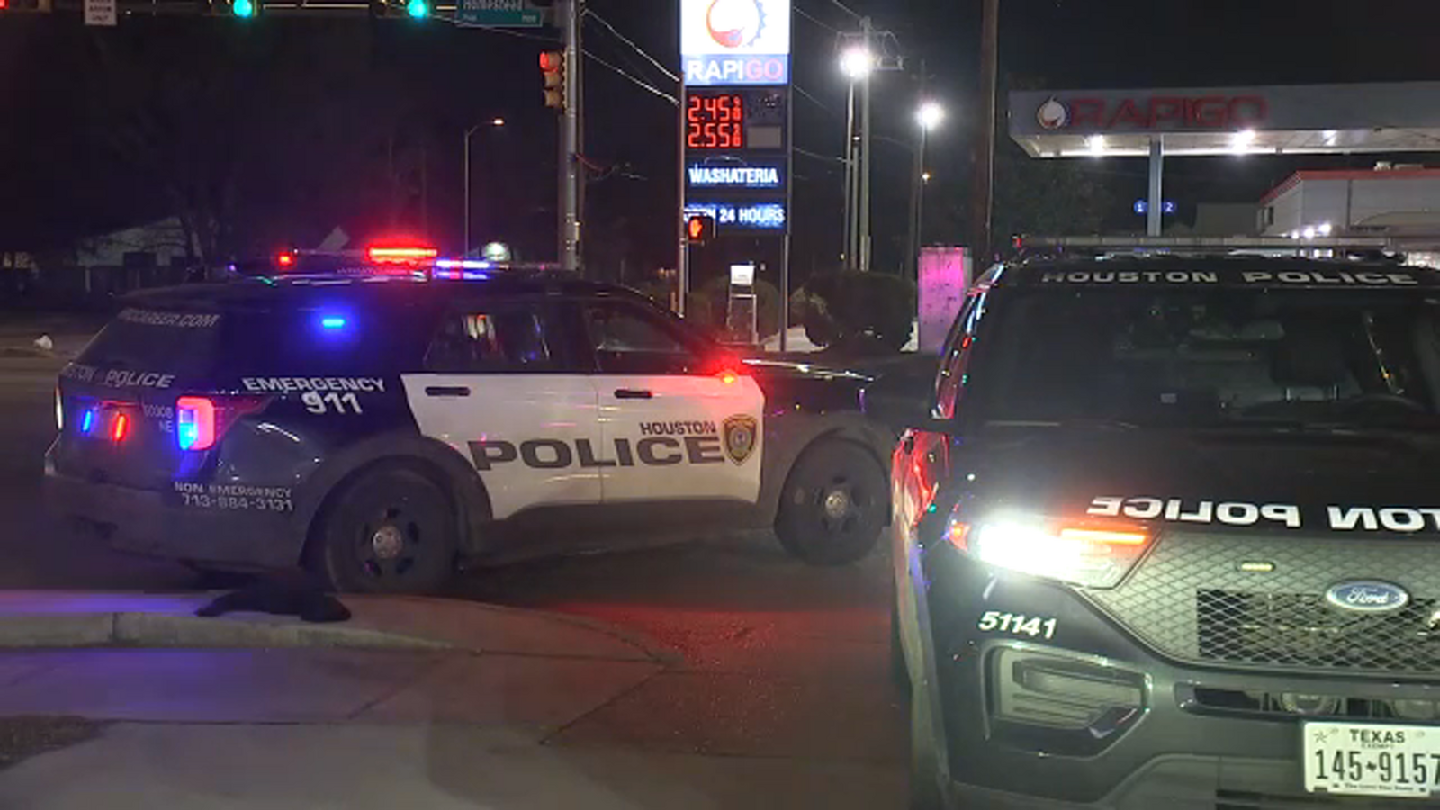 Woman hospitalized after being hit by Houston Police Department vehicle ...