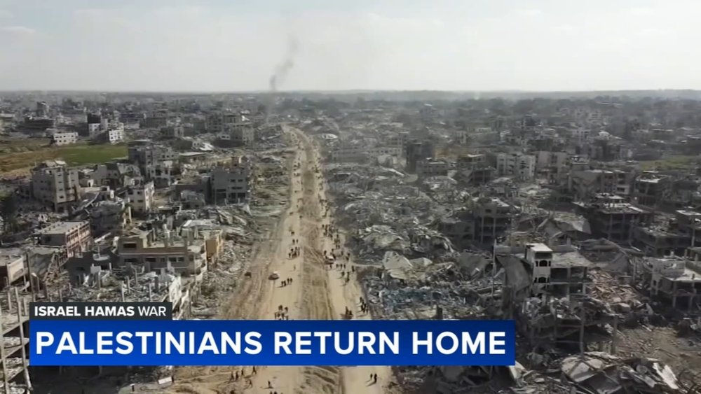 Woman who fled Palestine for Philadelphia reacts to Gaza return
